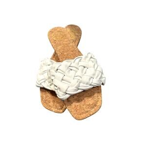 Belk White Sandals